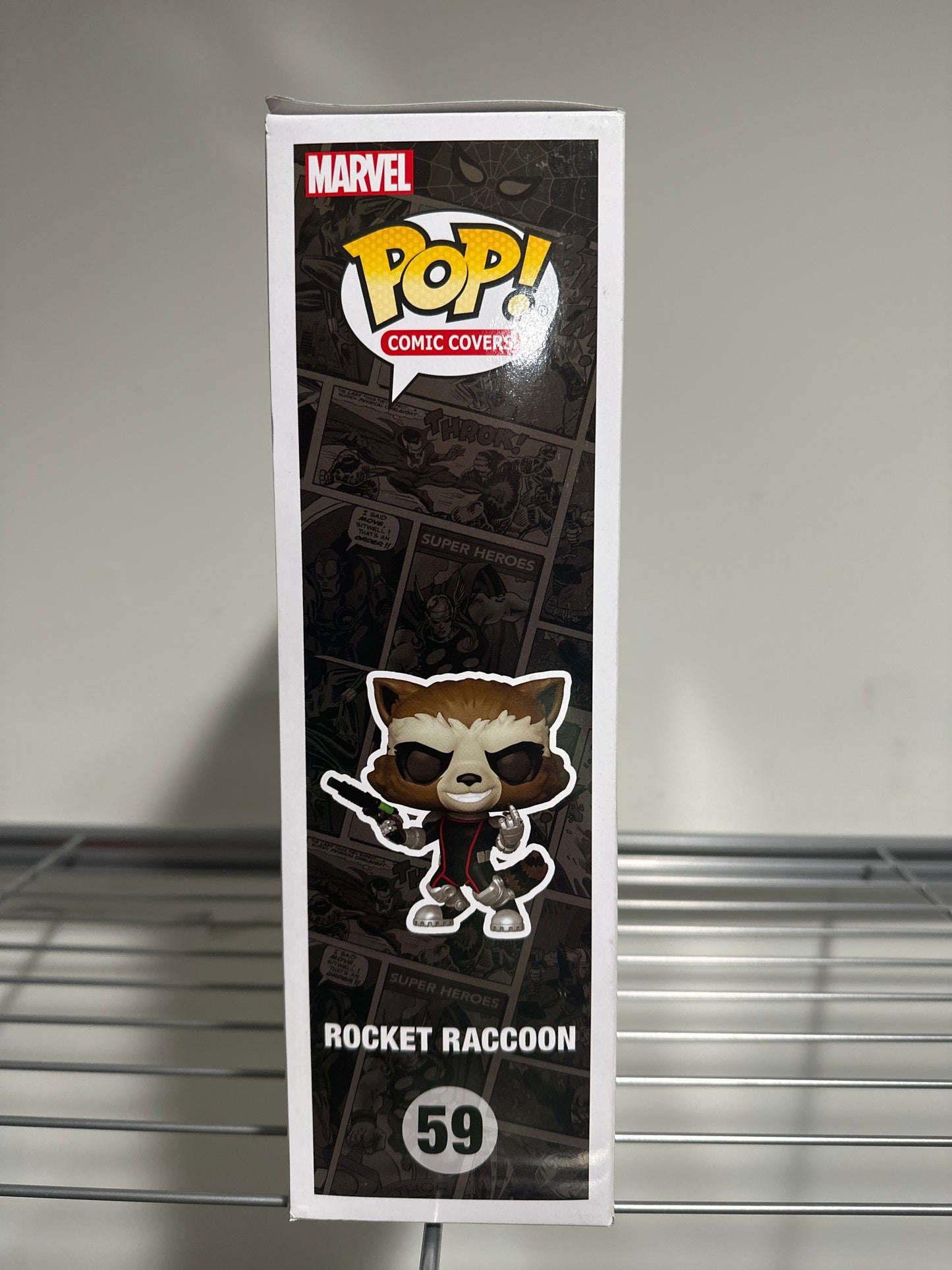 Funko POP! Comic Covers – Guardians of the Galaxy Rocket Raccoon