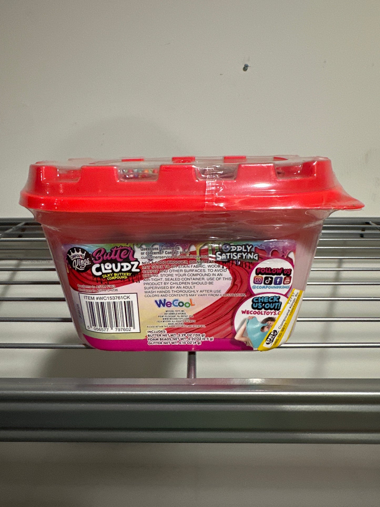 Compound Kings Butter Cloudz Tub Cherry Red