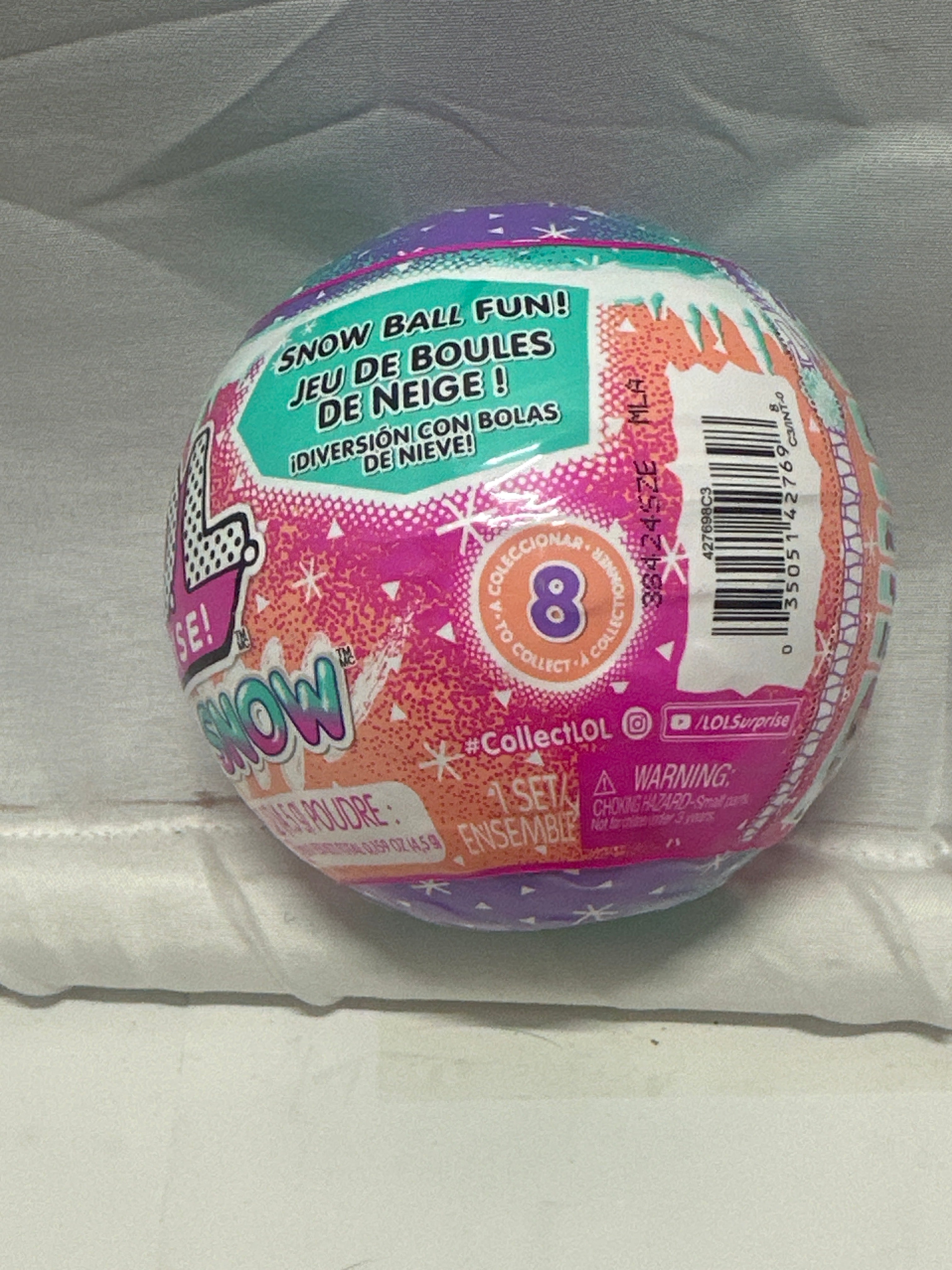LOL Surprise Winter Snow Surprise Ball Series 1 Mystery Doll MGA New Sealed