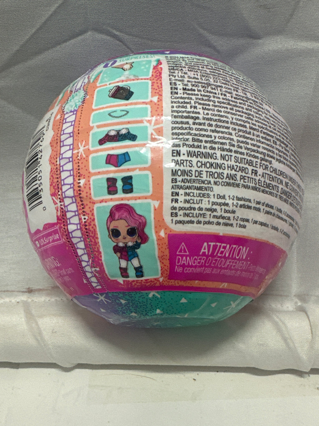 LOL Surprise Winter Snow Surprise Ball Series 1 Mystery Doll MGA New Sealed
