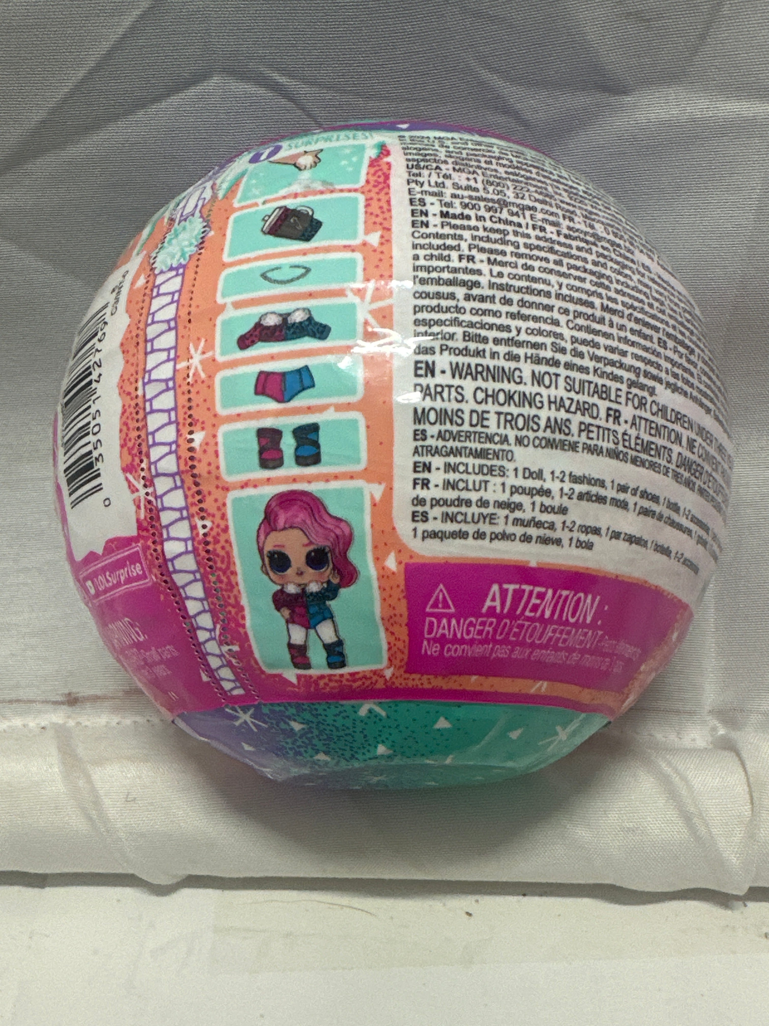 LOL Surprise Winter Snow Surprise Ball Series 1 Mystery Doll MGA New Sealed