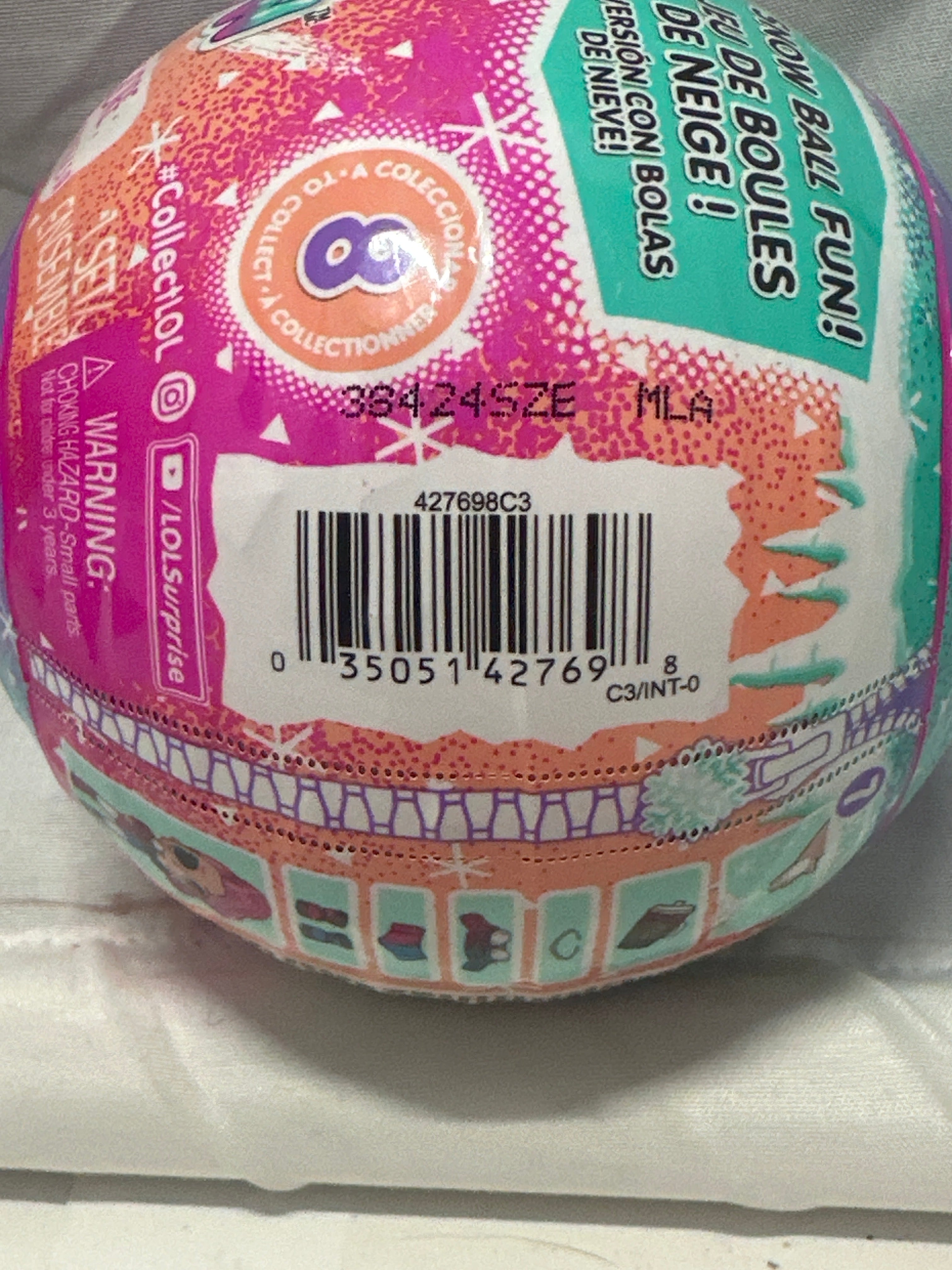 LOL Surprise Winter Snow Surprise Ball Series 1 Mystery Doll MGA New Sealed