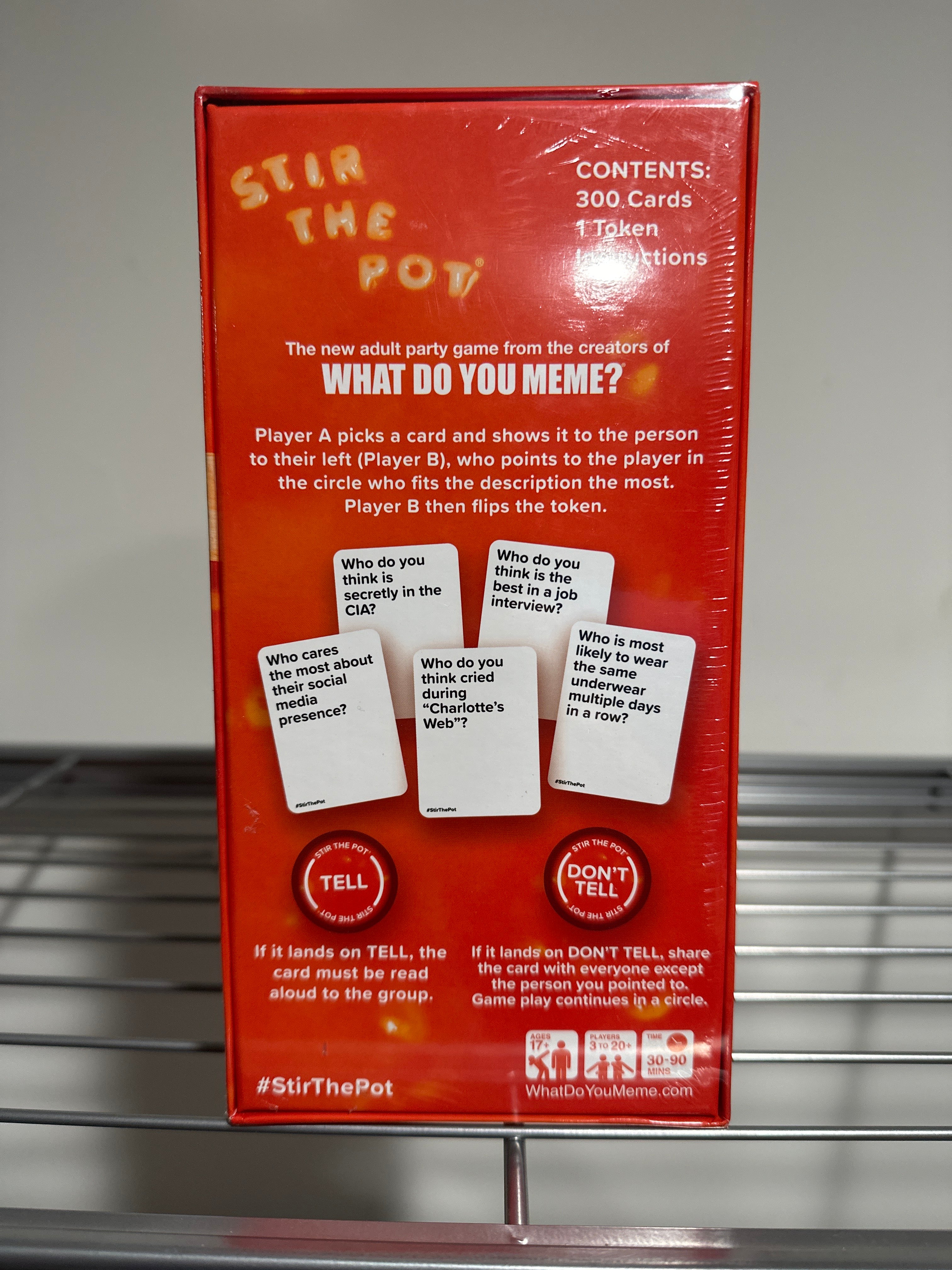 Stir The Pot - The Party Game Where You Compete to Roast Your Friends by What Do