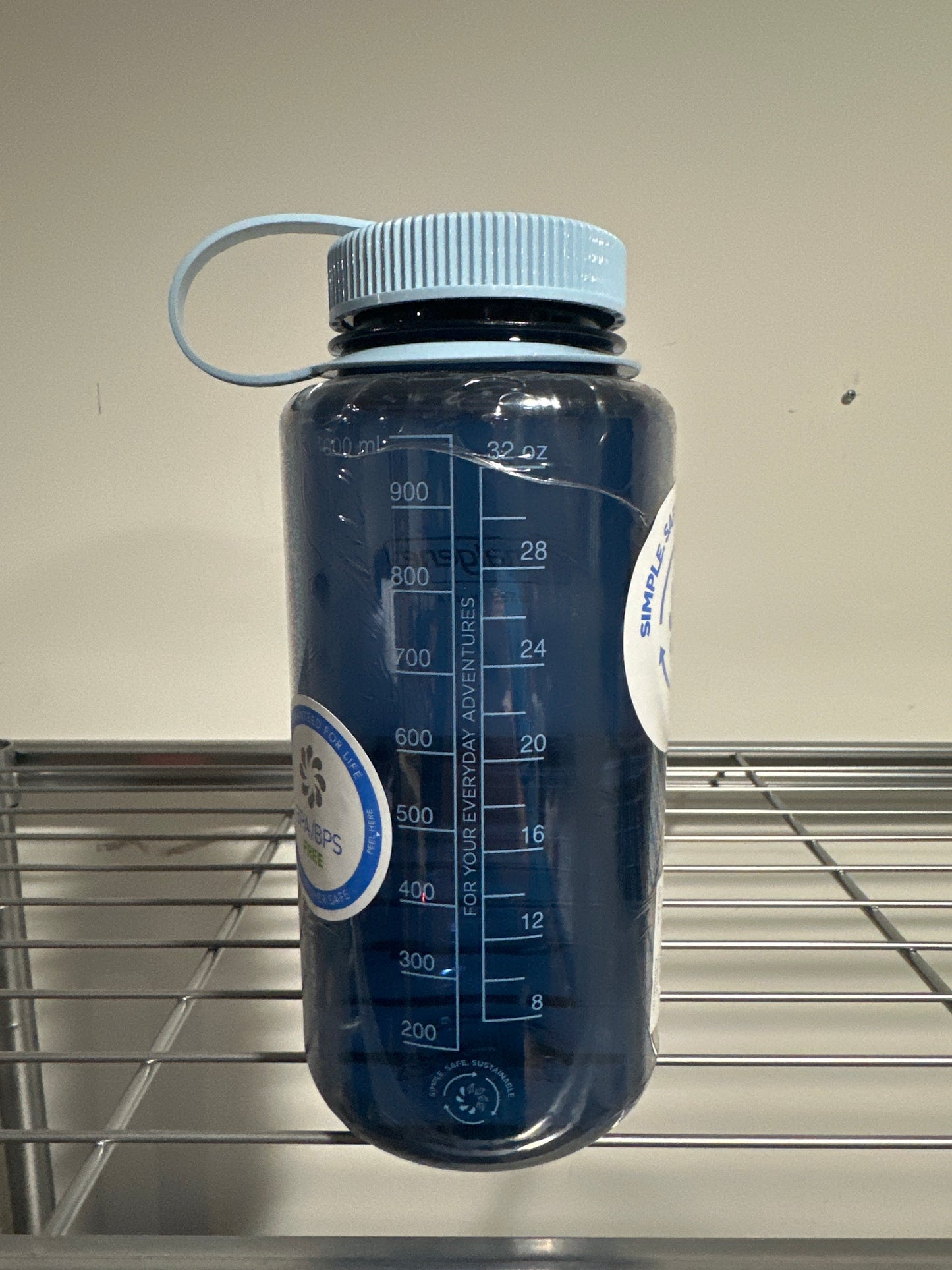 Nalgene Wide Mouth 32 oz Sustain Bottle - Indigo