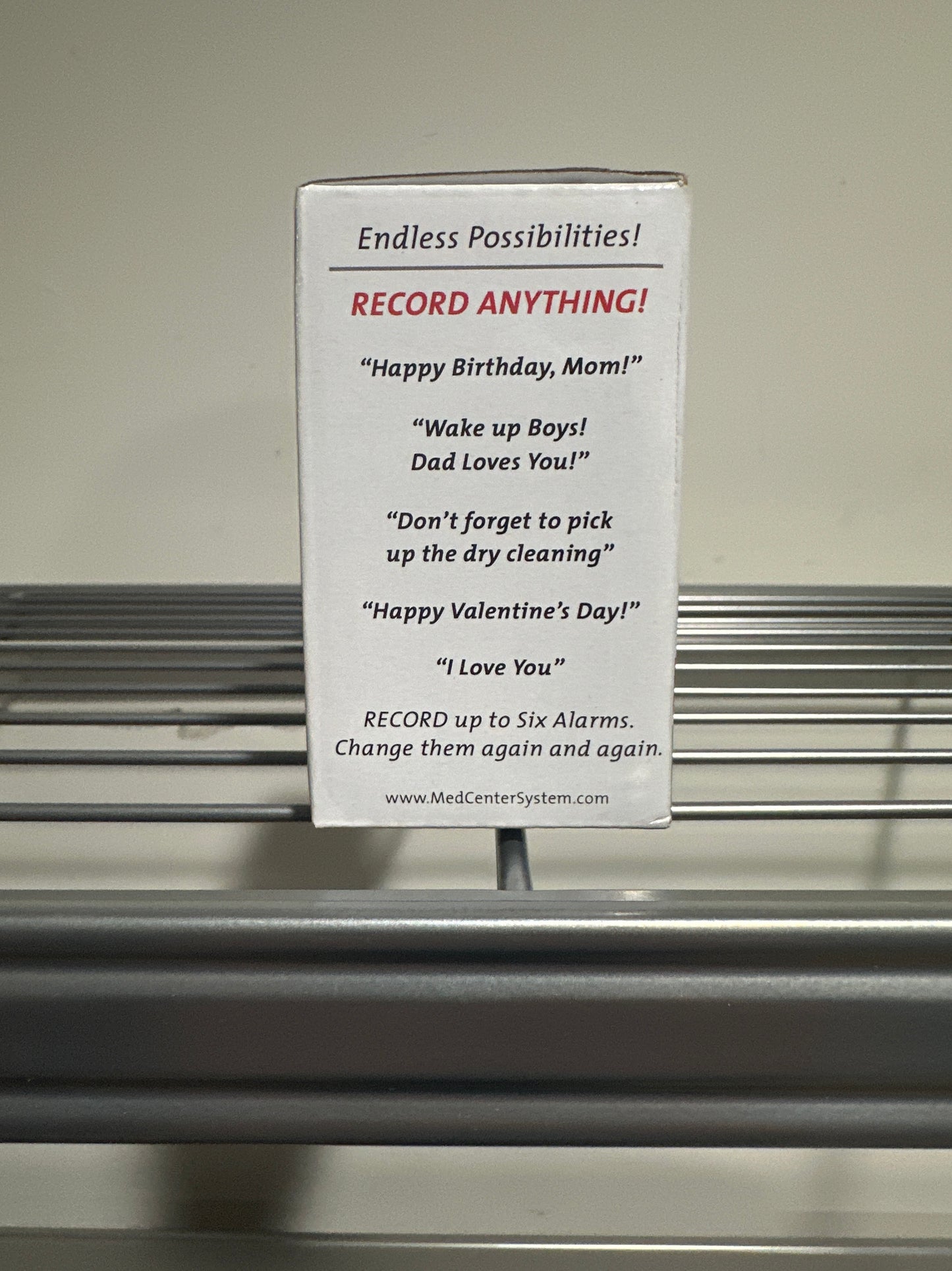 Your Minder Personal Recording Alarm Clock