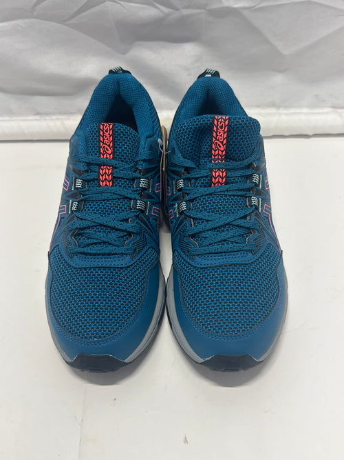 ASICS Gel-Venture 8 Women's Trail Shoes Deep Sea Teal Blazing Coral Size 7.5