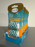 Amope Pedi Perfect Exfoliating Brush Refills – 4 Packs (2 Refills per Pack)