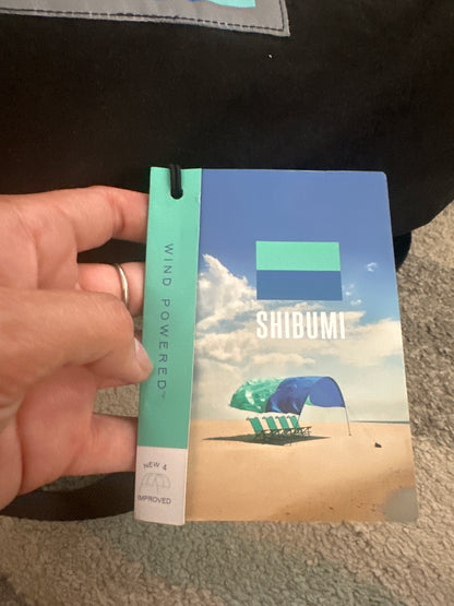 Shibumi Shade®, World's Best Beach Shade, The Original Wind-Powered® Beach Canopy with Wind Assist Included, Provides 150 Sq. Ft. of Shade, Compact & Easy to Carry, Sets up in 3 Minutes