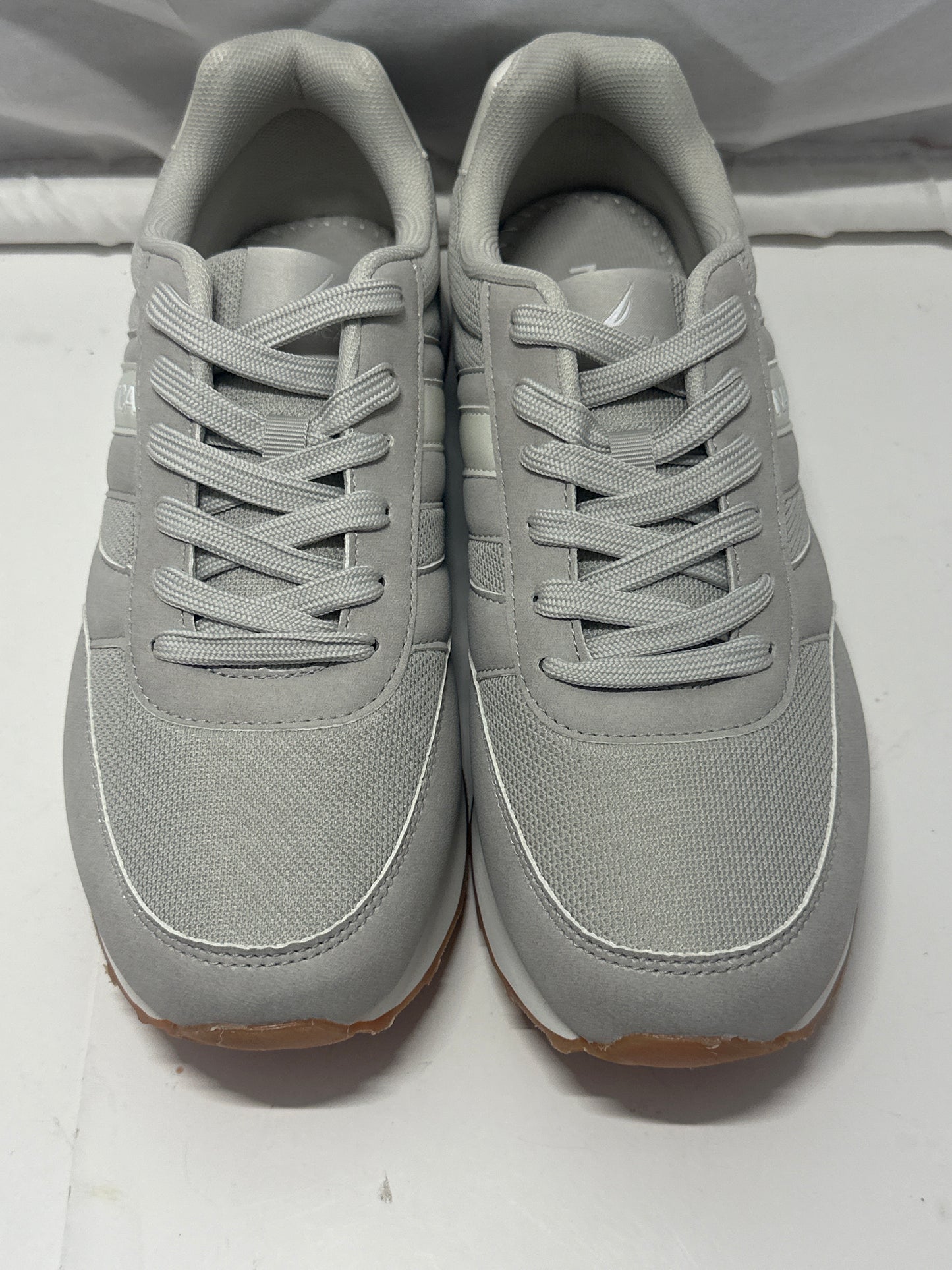 Nautica Outfall 3 Men's Athletic Shoes Light Gray Size 8.5 New