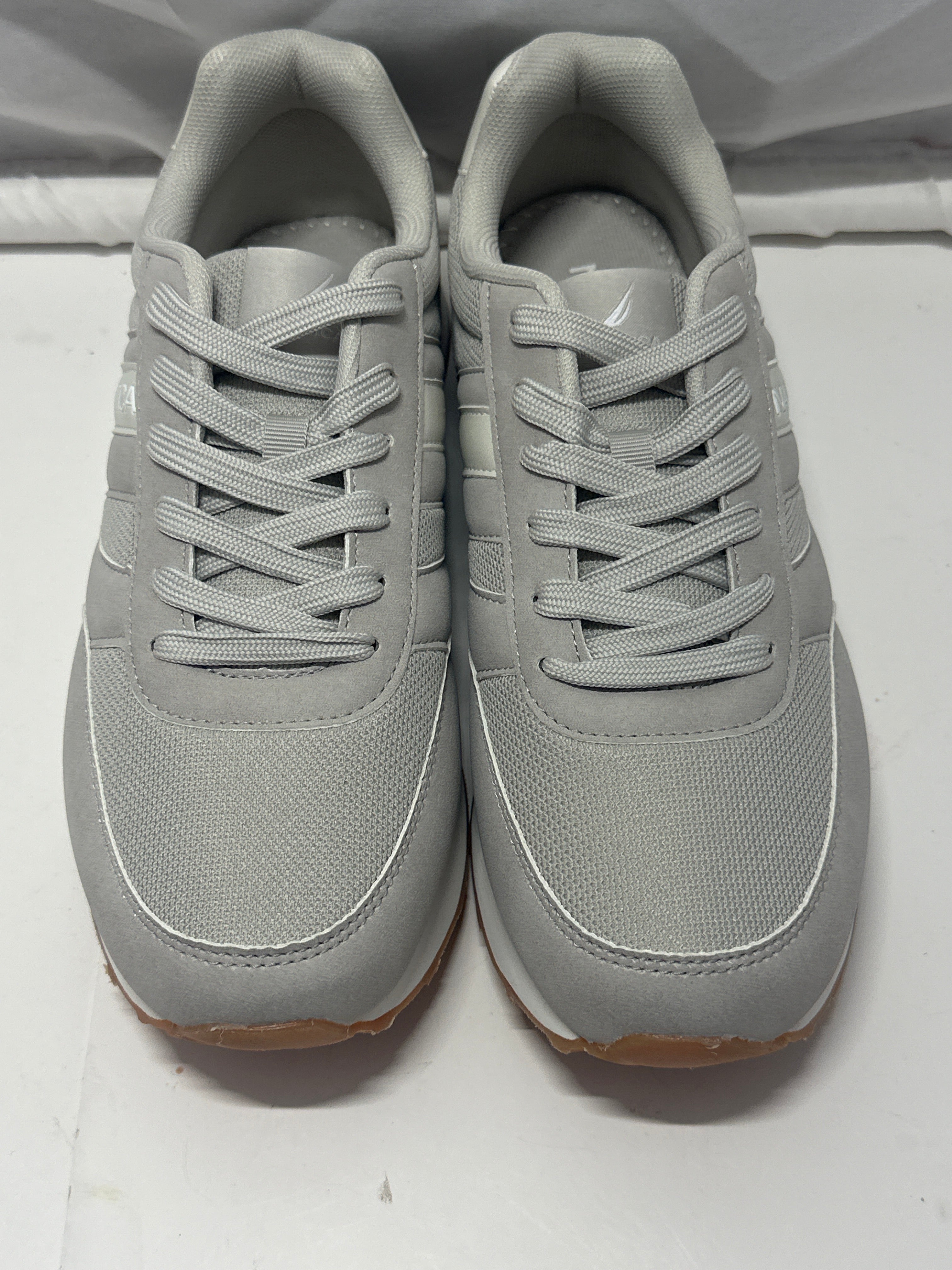 Nautica Outfall 3 Men's Athletic Shoes Light Gray Size 8.5 New
