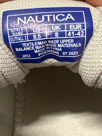 Nautica Outfall 3 Men's Athletic Shoes Light Gray Size 8.5 New