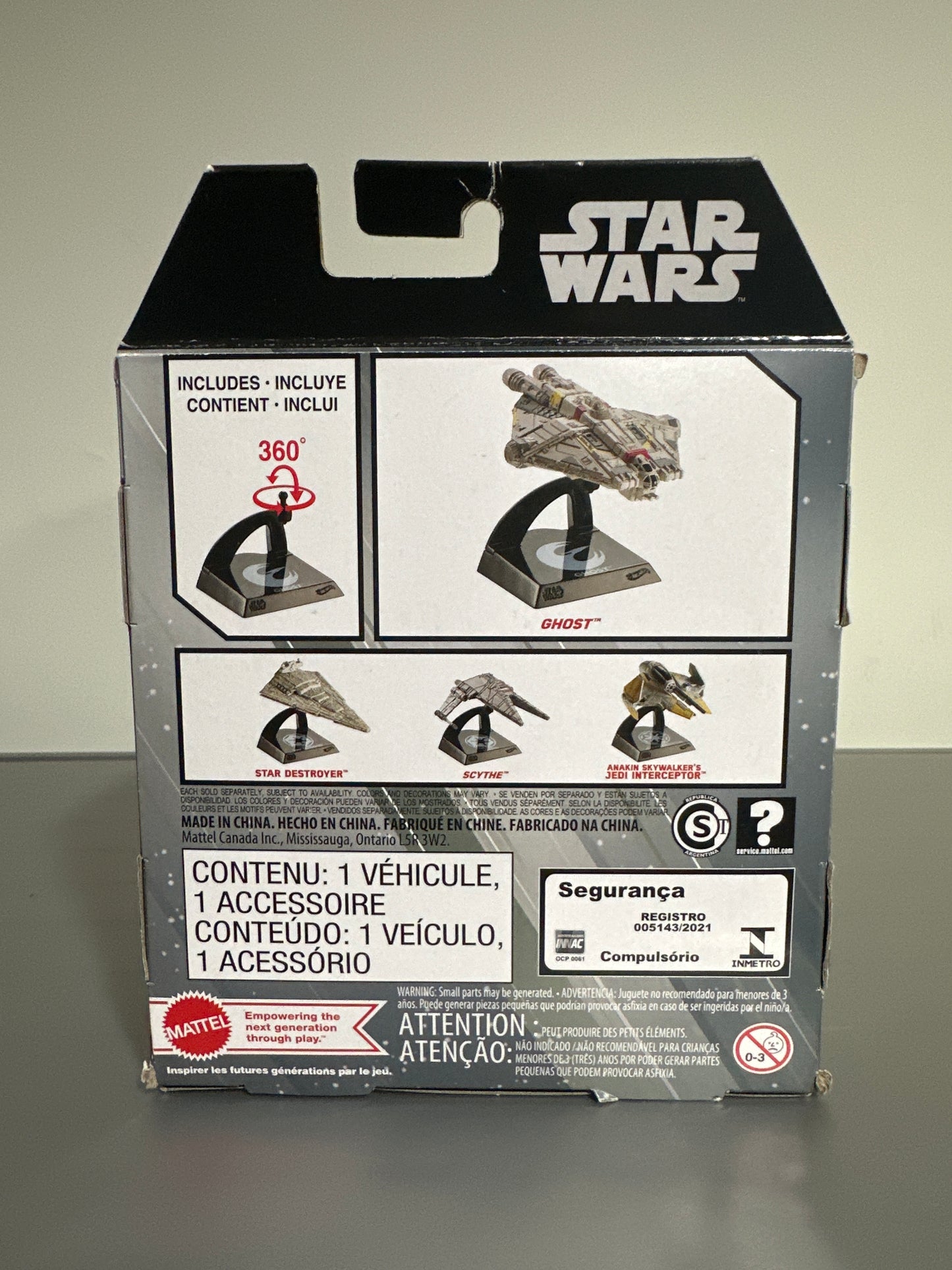 Hot Wheels Star Wars Premium Replica Rocket & Spaceship Play Vehicles