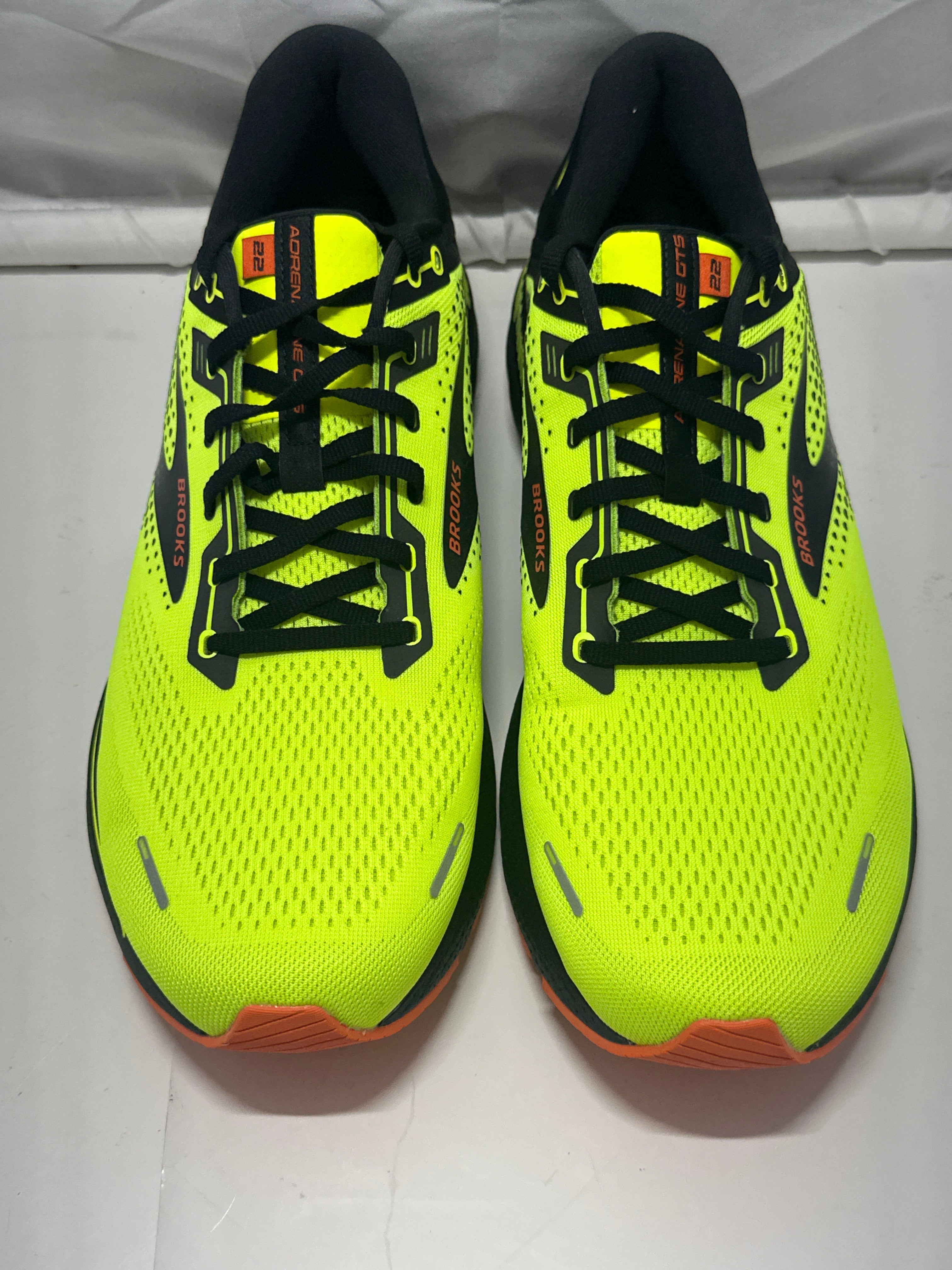 Brooks Adrenaline GTS 22 Men's Running Shoes Nightlife Black US 15 Medium D
