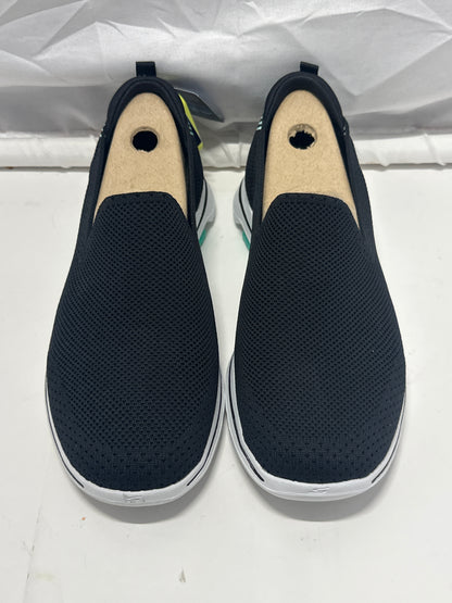 Skechers GOwalk 5 Prized Slip On Shoes Women's 9.5 Black Aqua New