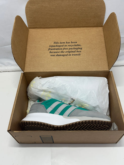 Adidas Retropy F2 Glory Green Grey White Men's Shoes Size 9.5 GW0506