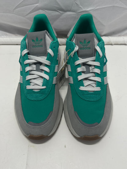 Adidas Retropy F2 Glory Green Grey White Men's Shoes Size 9.5 GW0506