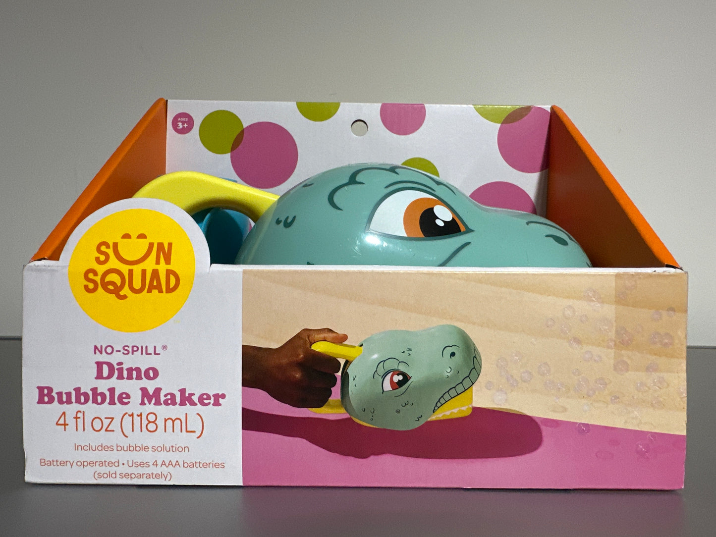 Dino Bubble Maker – Automatic Dinosaur Bubble Blower Toy