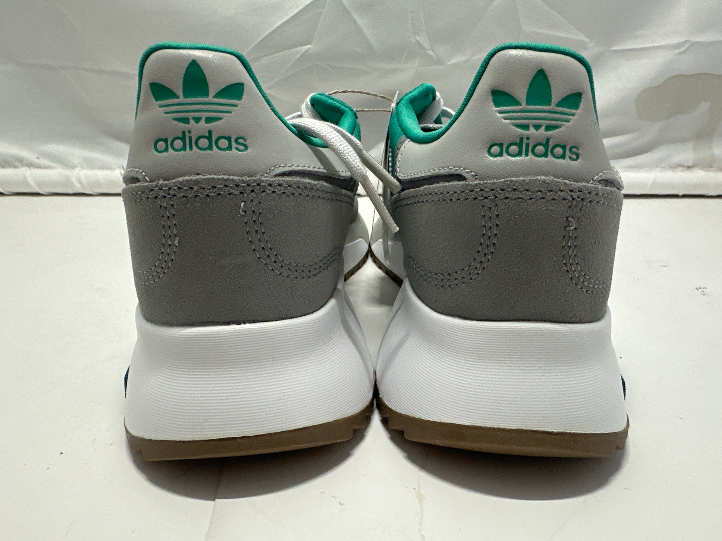 Adidas Retropy F2 Glory Green Grey White Men's Shoes Size 9.5 GW0506