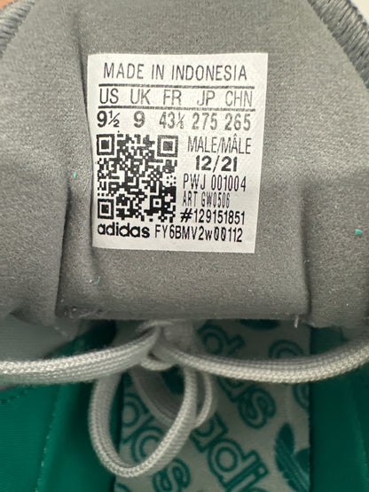 Adidas Retropy F2 Glory Green Grey White Men's Shoes Size 9.5 GW0506
