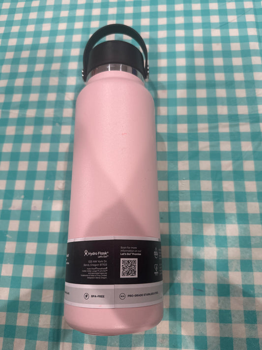 Hydro Flask Wide Mouth Flex Straw Bottle-Little Pink