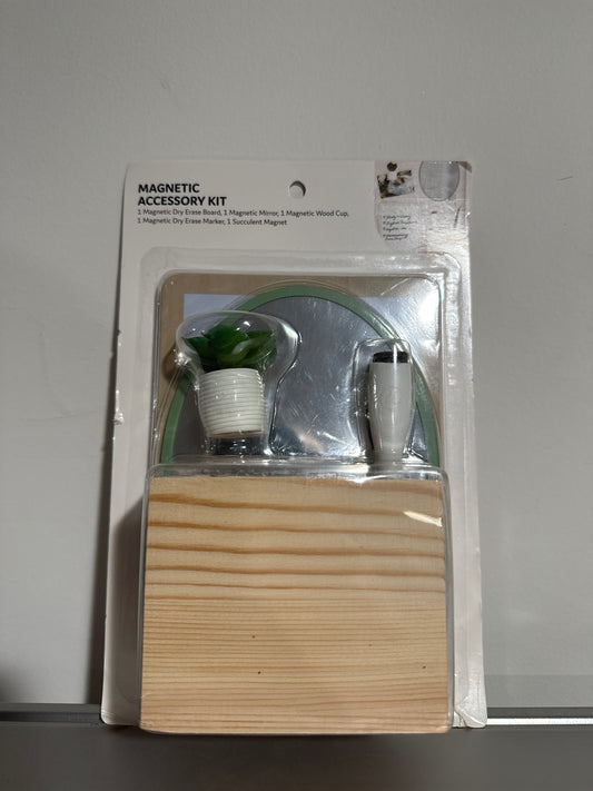 U Brands Magnetic Locker Garden Accessories Kit – 5pc (Boho Sage)