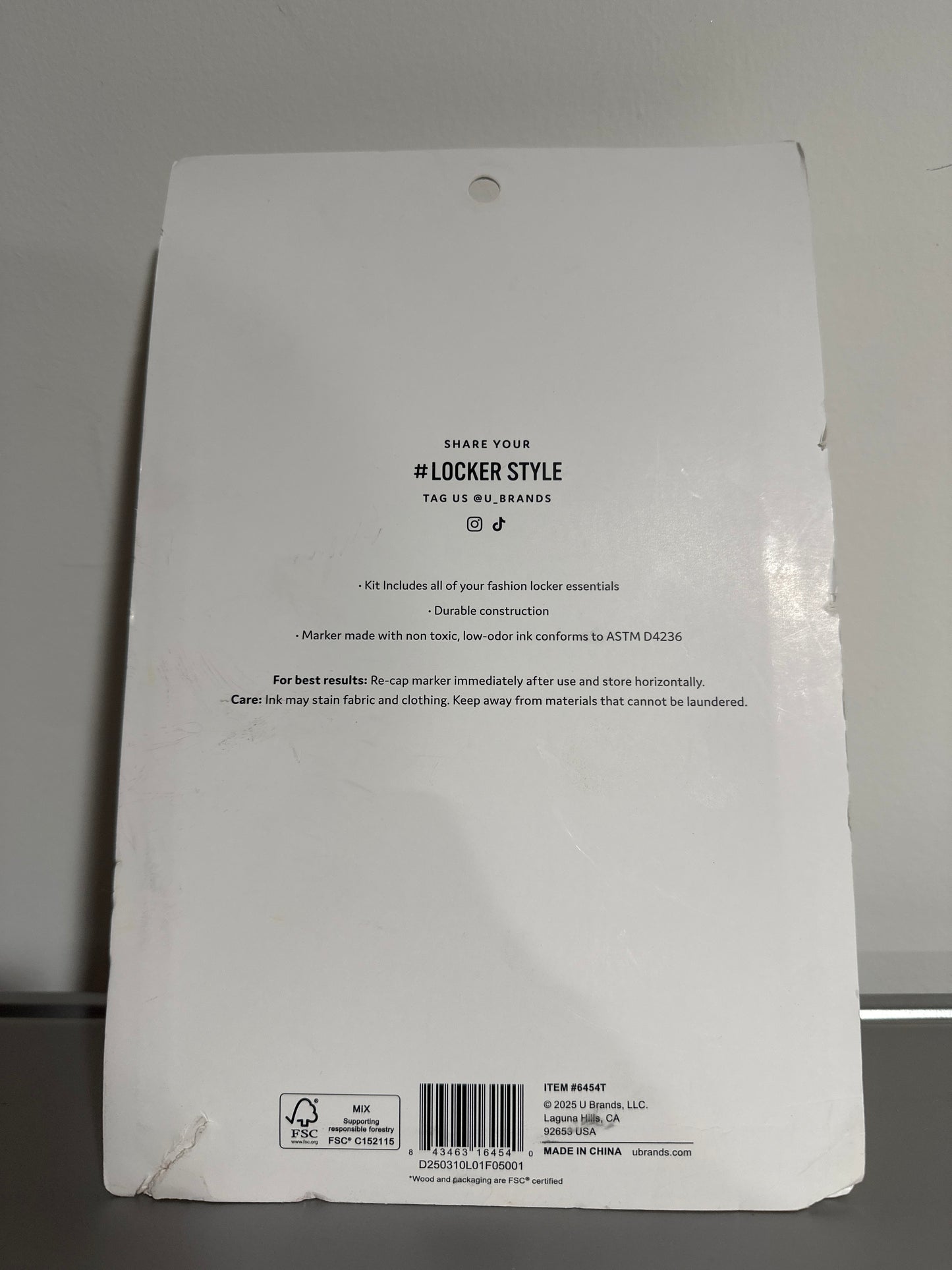 U Brands Magnetic Locker Garden Accessories Kit – 5pc (Boho Sage)