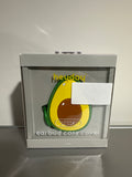 Heyday Avocado Case for AirPods Pro Gen 1 & Gen 2 Green Yellow Brown