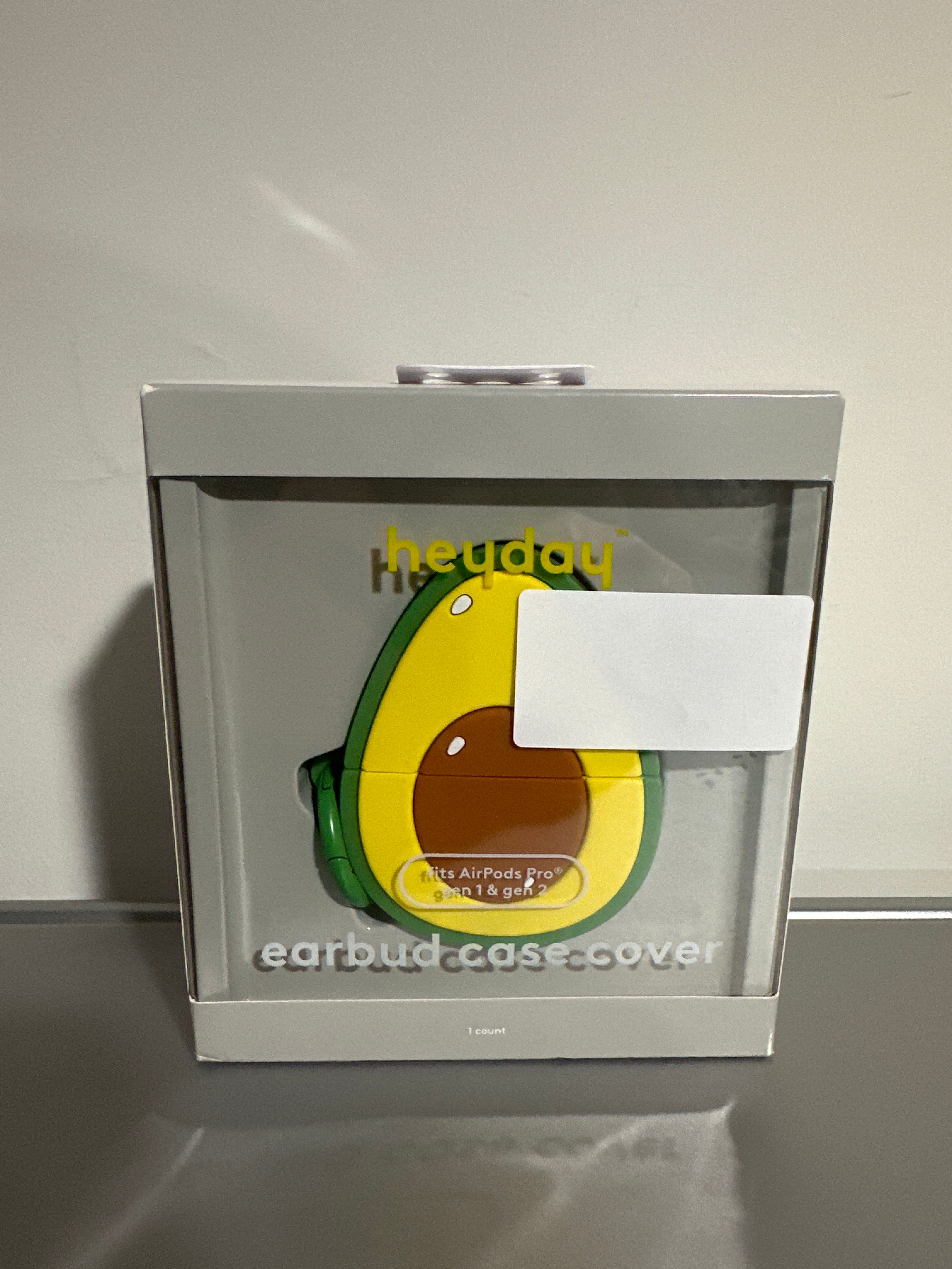 Heyday Avocado Case for AirPods Pro Gen 1 & Gen 2 Green Yellow Brown