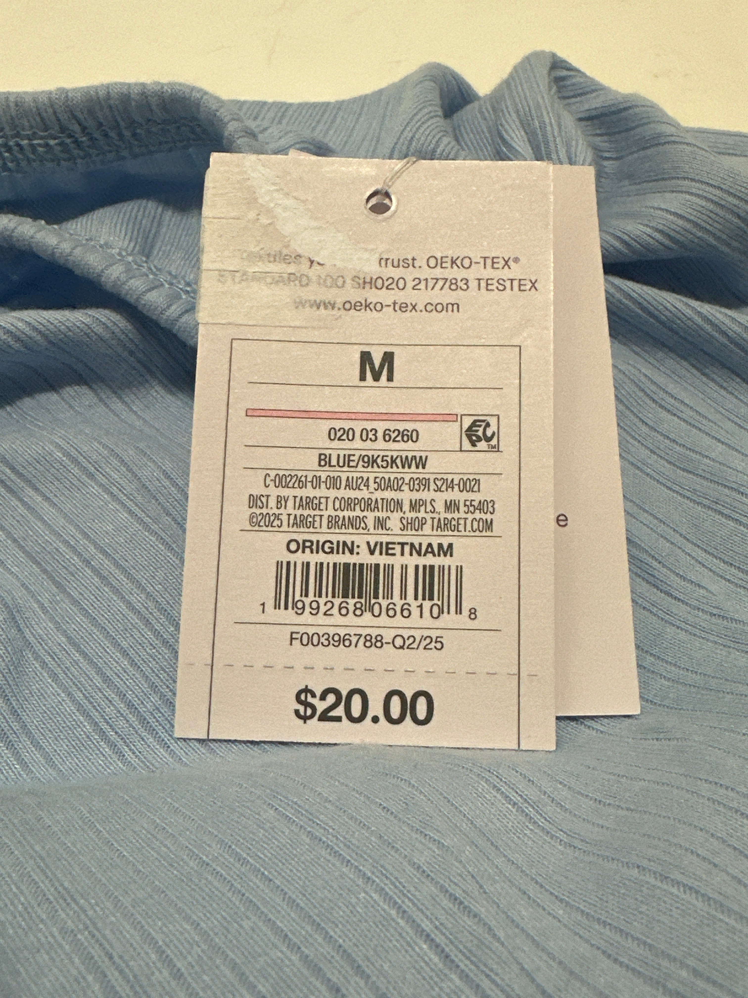 Auden Women's Soft Ribbed Sleep Lounge Skirt Blue