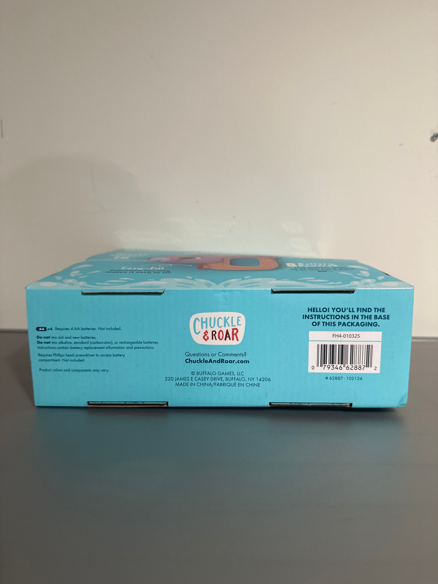 Chuckle & Roar Squirty Squirts – Electric Water Blaster (Cat Design)