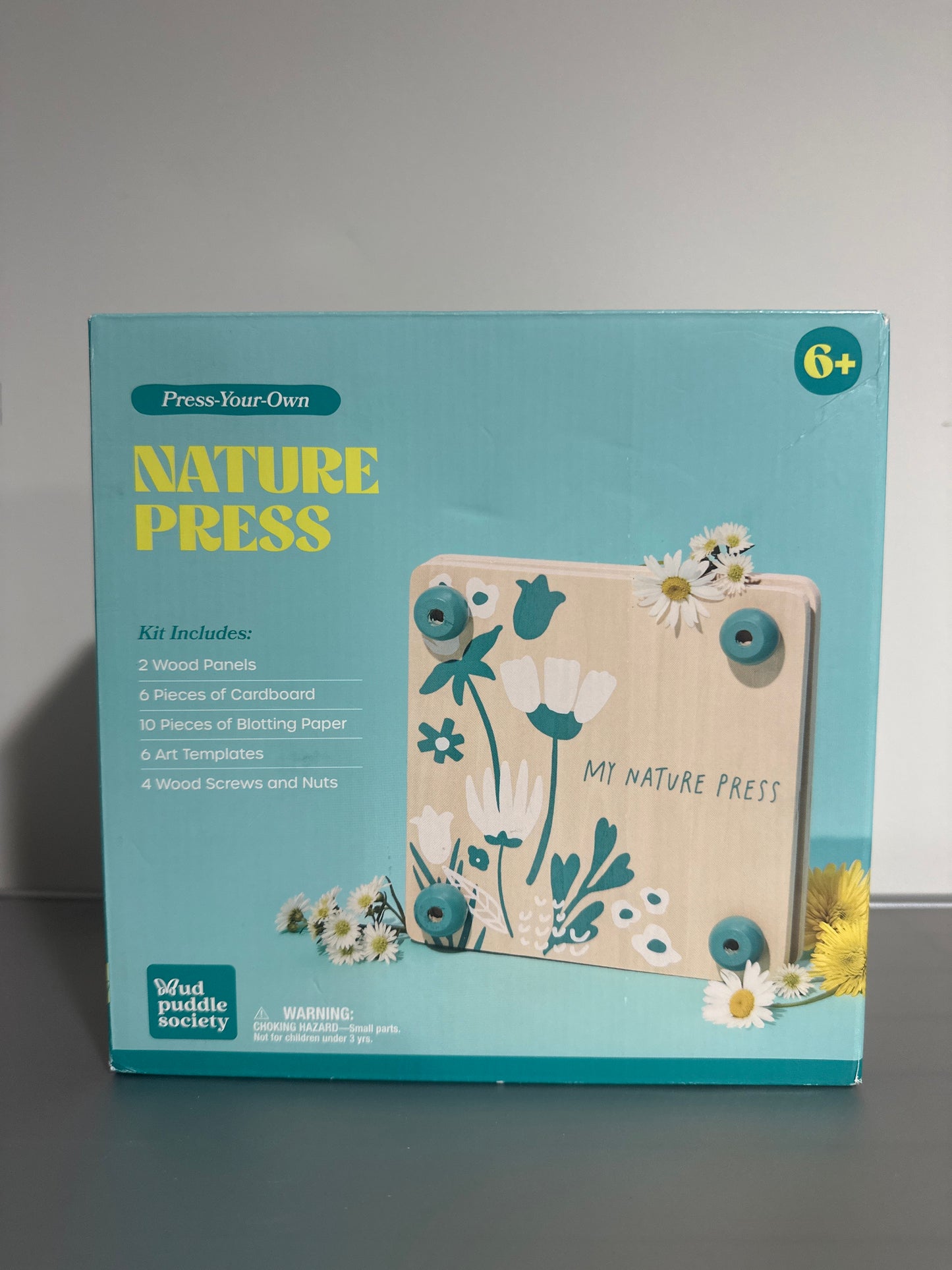 Mud Puddle Society Nature Press Garden Art Kit