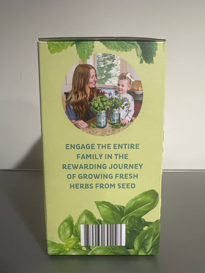 Modern Sprout Mason Jar Grow Kit 2-Pack – Basil & Mint
