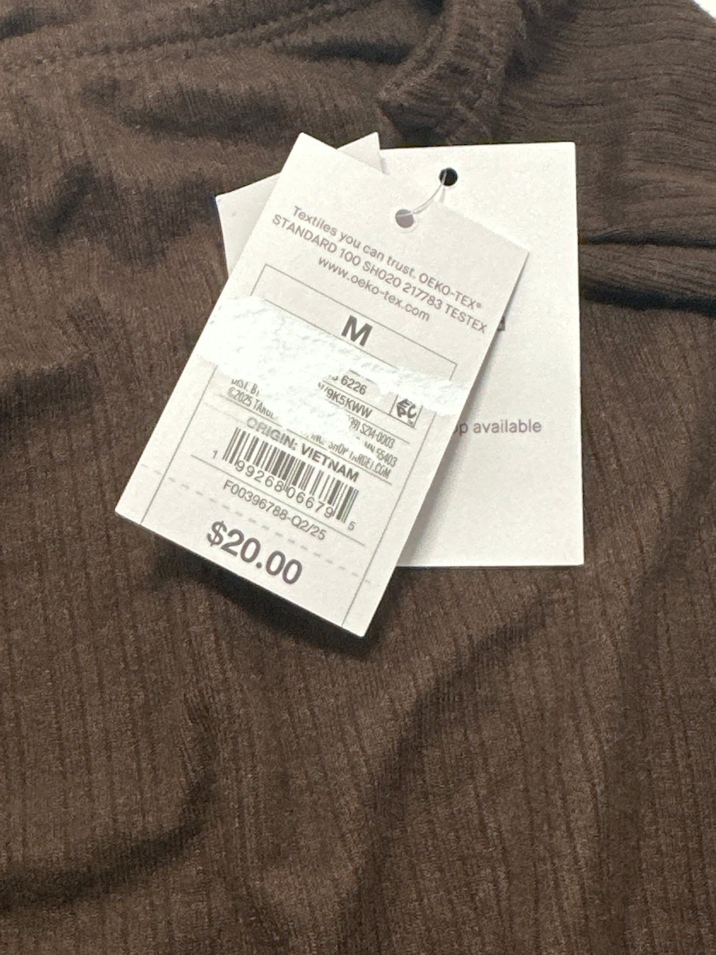 Auden Women's Soft Ribbed Sleep Lounge Skirt Brown