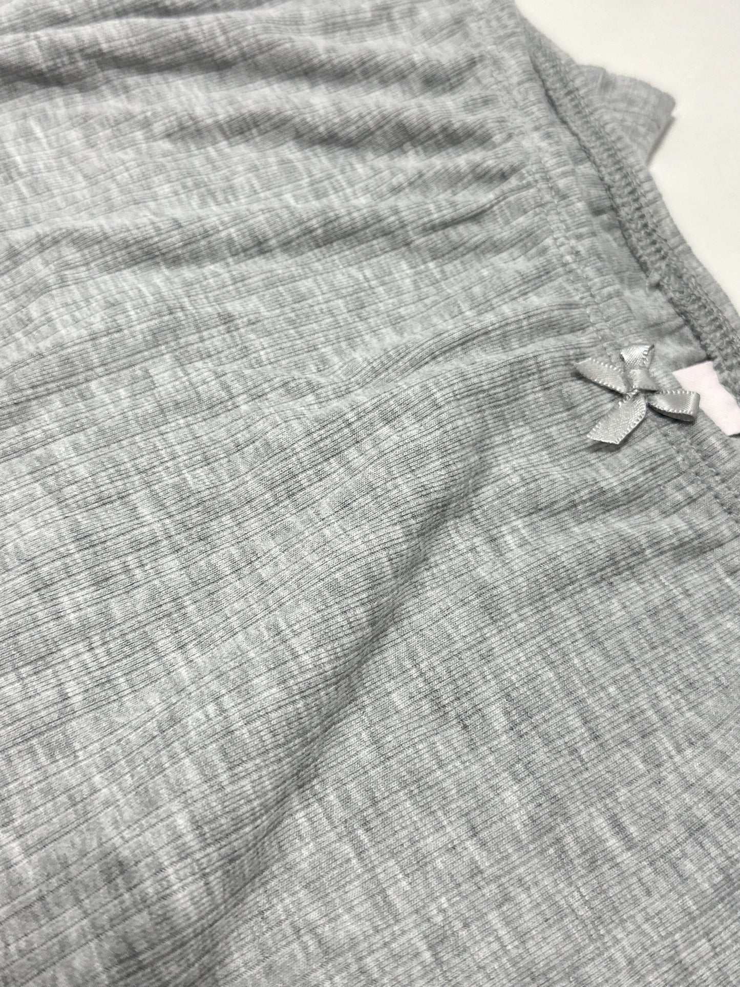 Auden Women's Soft Ribbed Sleep Lounge Skirt Gray