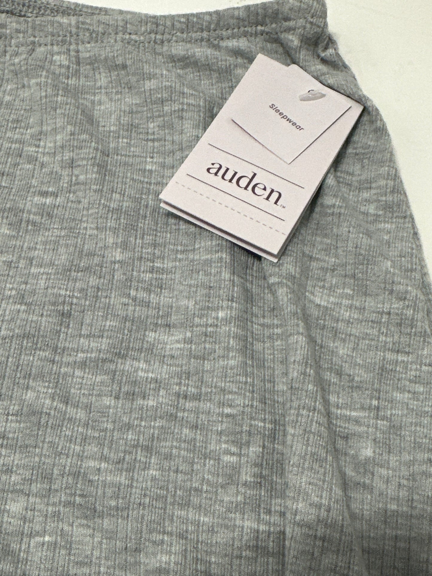 Auden Women's Soft Ribbed Sleep Lounge Skirt Gray