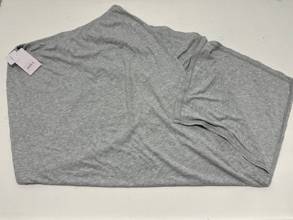 Auden Women's Soft Ribbed Sleep Lounge Skirt Gray