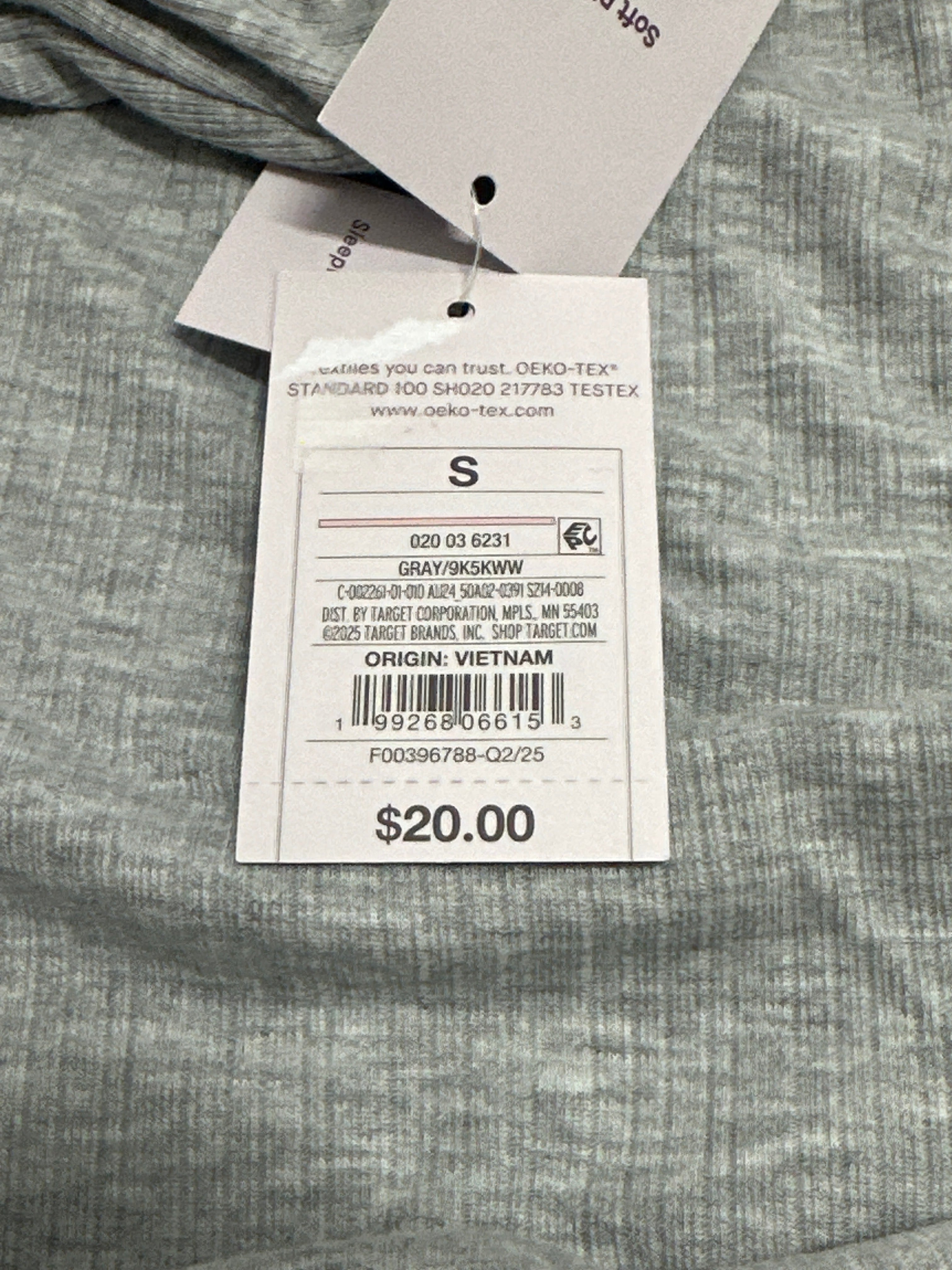 Auden Women's Soft Ribbed Sleep Lounge Skirt Gray