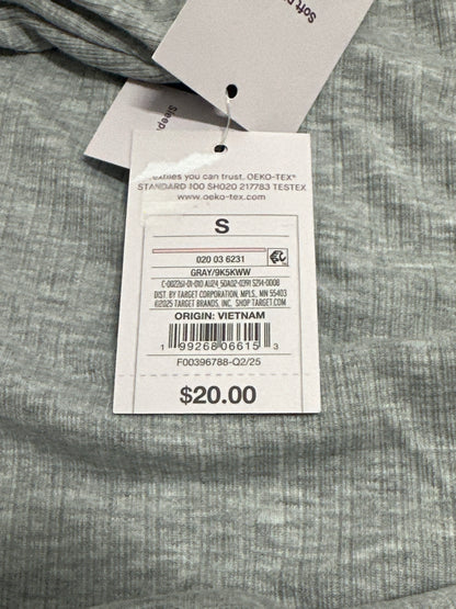 Auden Women's Soft Ribbed Sleep Lounge Skirt Gray