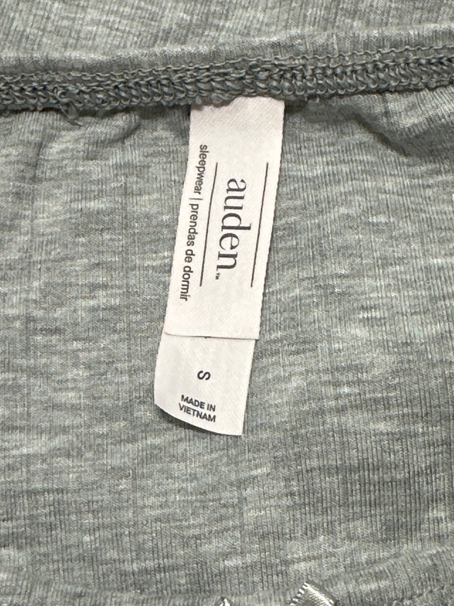 Auden Women's Soft Ribbed Sleep Lounge Skirt Gray