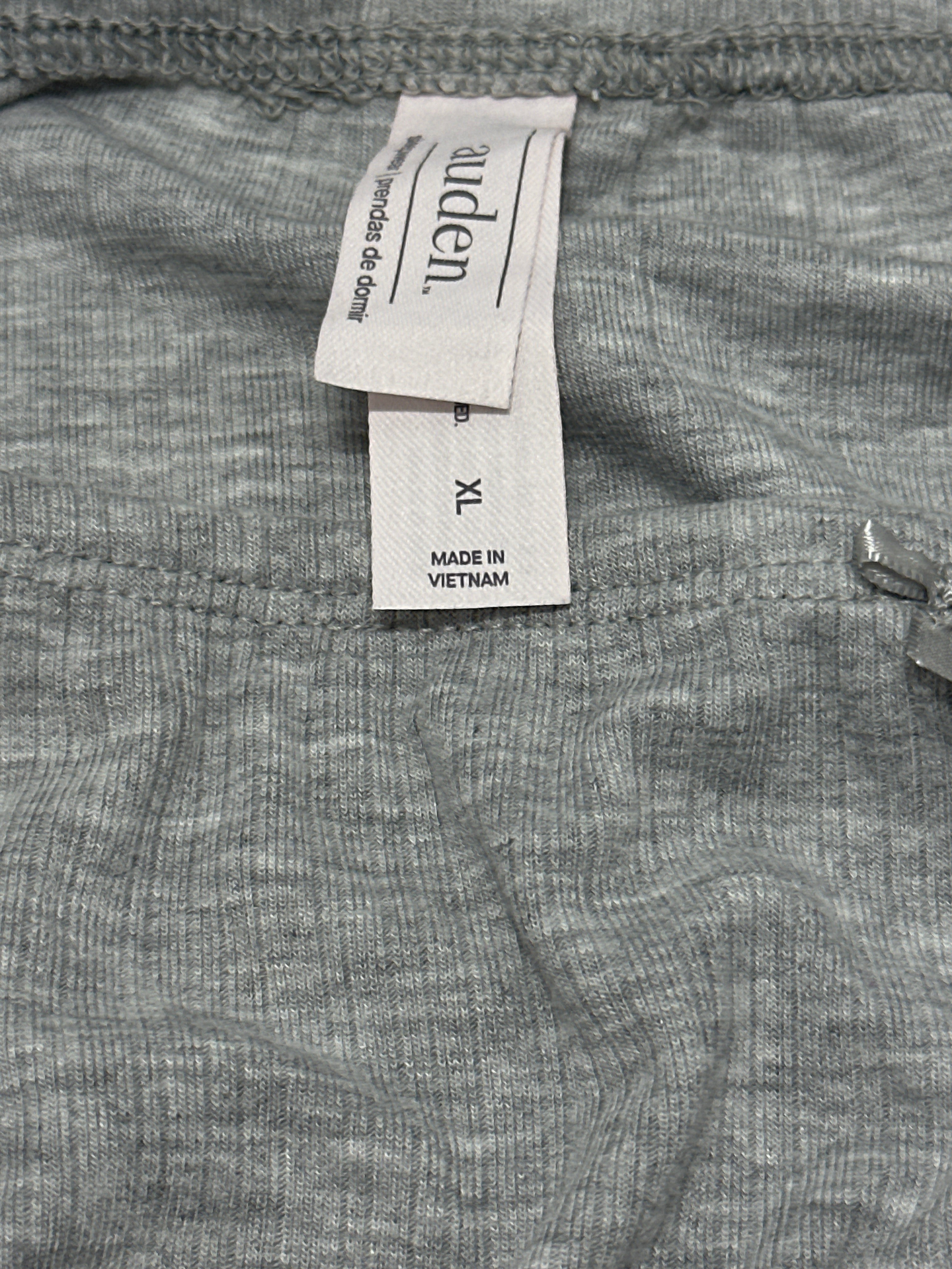 Auden Women's Soft Ribbed Sleep Lounge Skirt Gray