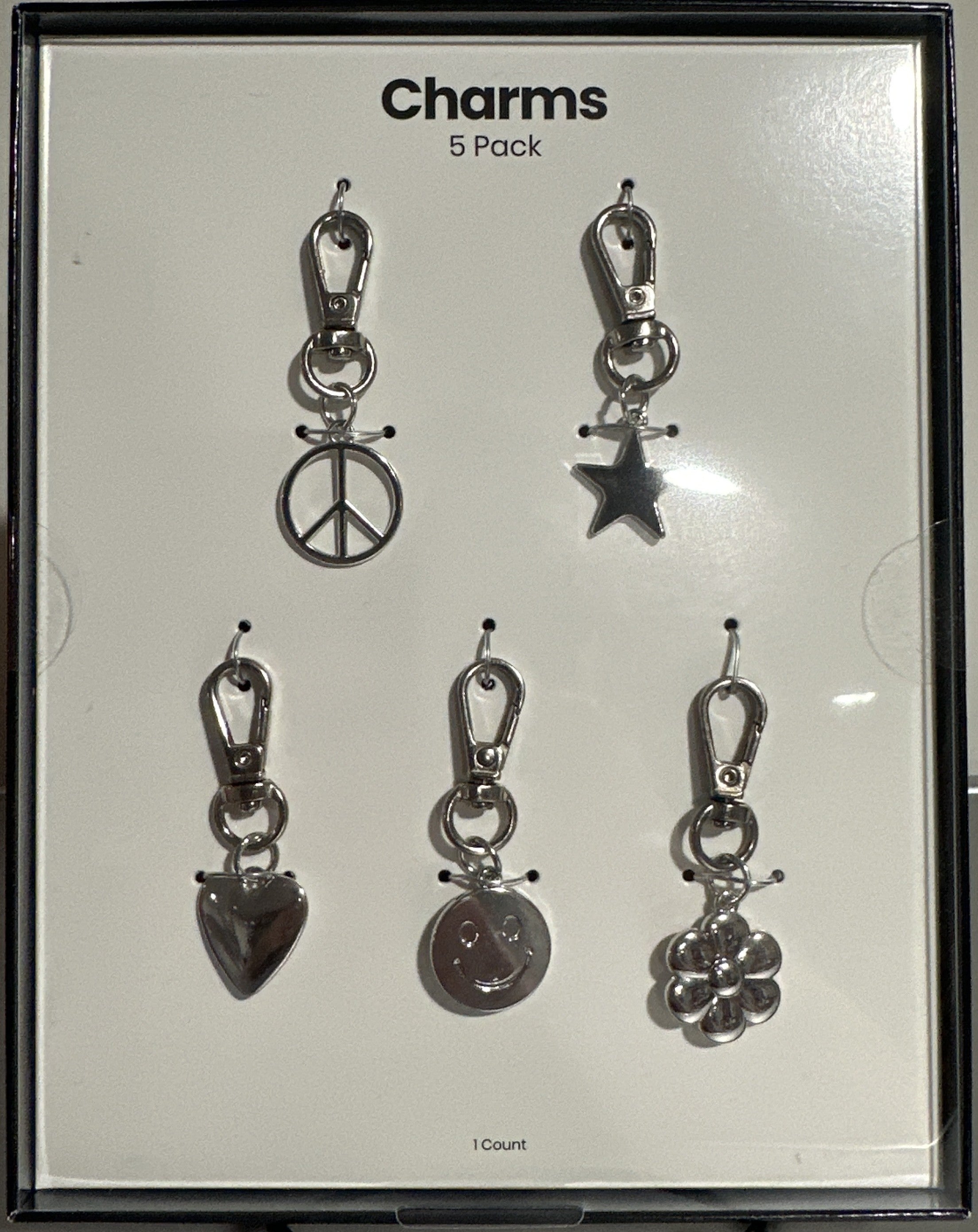 Hello Lux 5-Pack “Icons” Phone Charms for Wristlets & Crossbodies