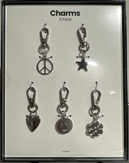 Hello Lux 5-Pack “Icons” Phone Charms for Wristlets & Crossbodies