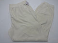 Auden Women's Cozy Fleece Jogger Pajama Pants Ivory Large