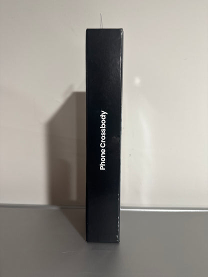 Hello Lux Phone Crossbody Painted Blue Wood Bead Chain