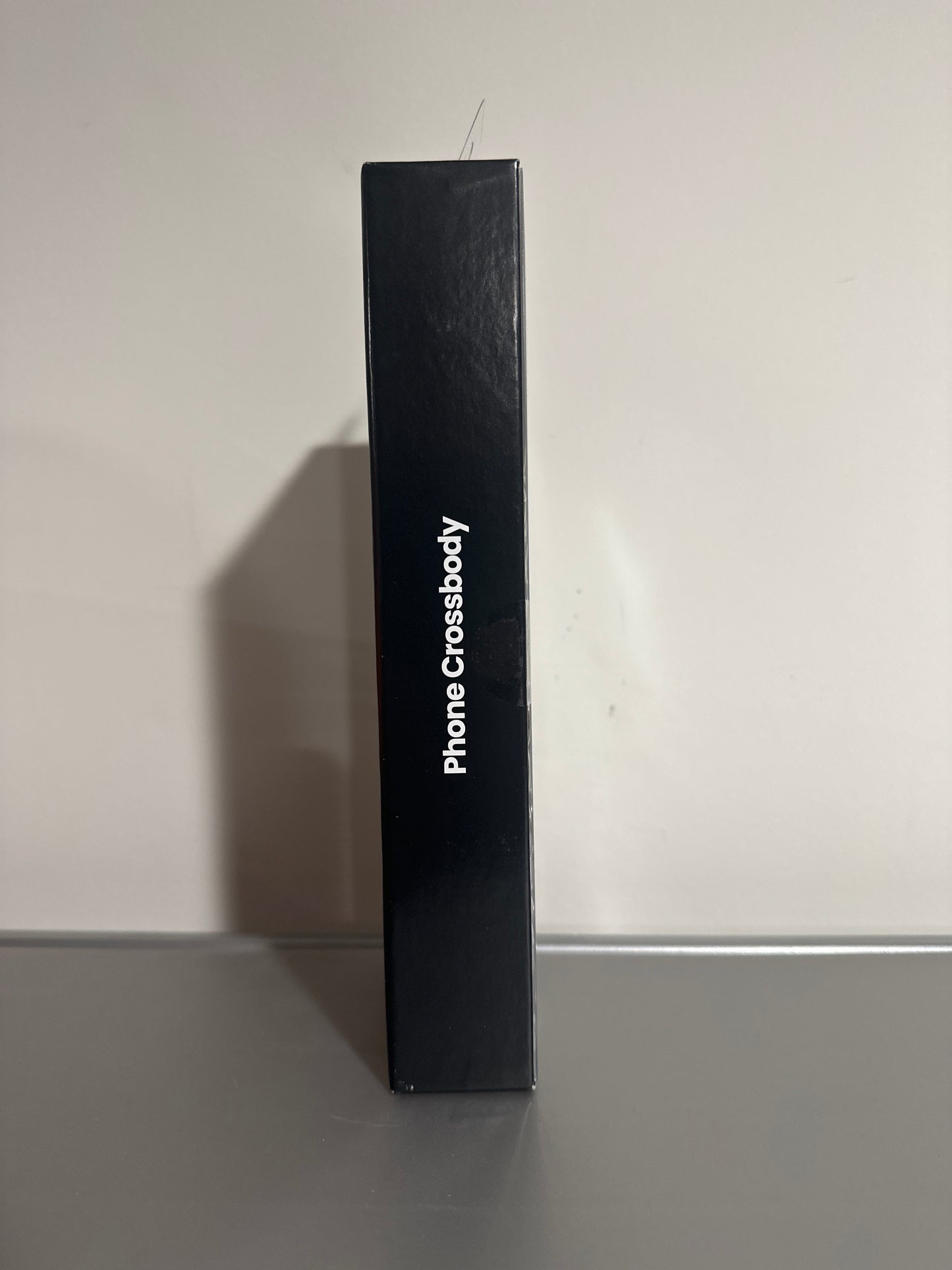 Hello Lux Phone Crossbody Mixed Link Silver Chain