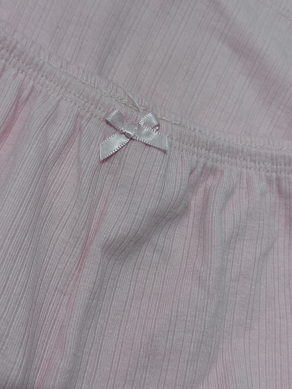 Auden Women's Soft Ribbed Sleep Pants Pink Lounge Pajama Bottoms