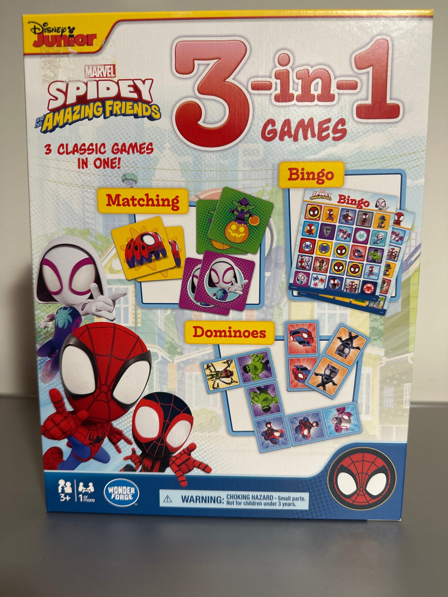 Marvel Spidey and His Amazing Friends 3-in-1 Games