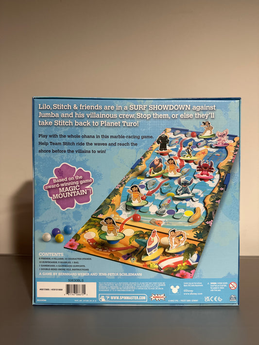 Spin Master Games Disney’s Lilo & Stitch Surf Showdown Marble Game