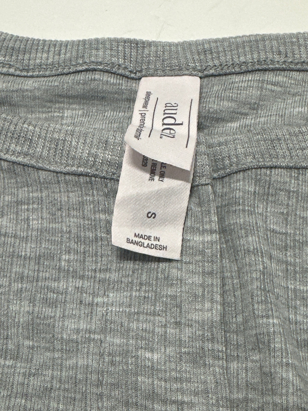Auden women's gray Henley sleepwear top size S