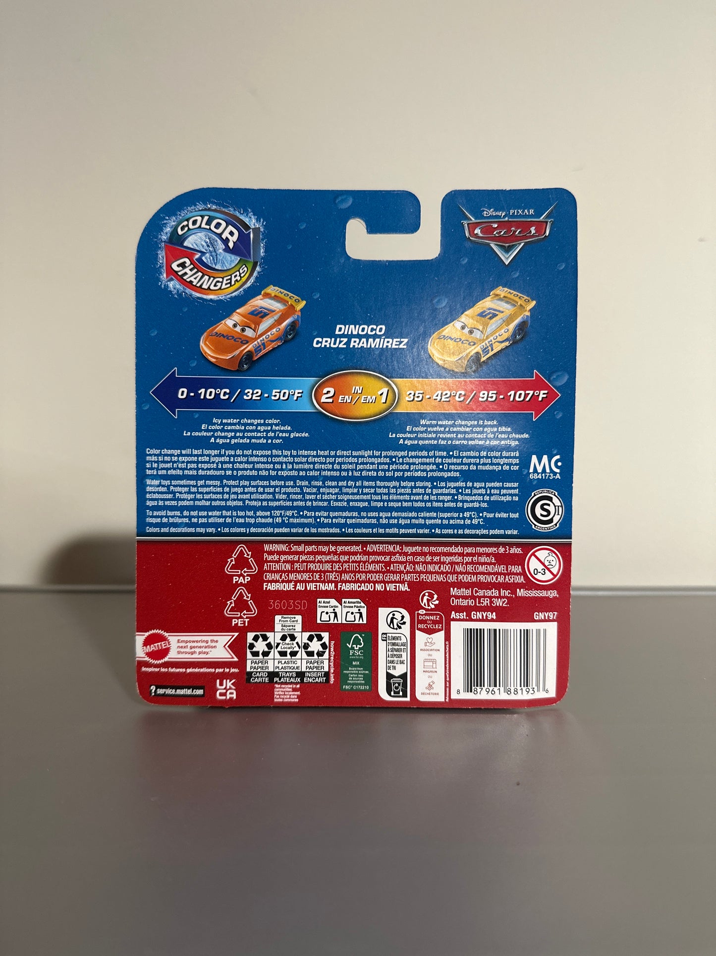 Disney Pixar Cars™ Color Changers – Dinoco Cruz Ramirez